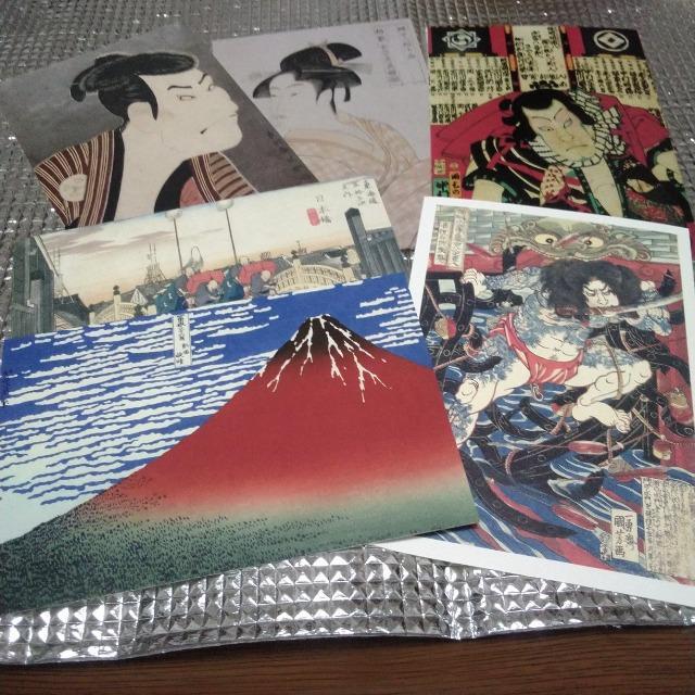 浮世絵 ポストカード6枚セット 国周 国芳 北斎 広重 歌麿 写楽 < ホビー 浮世絵 ポストカード6枚セット 国周 国芳 北斎 広重 歌麿 写楽 < ホビーの