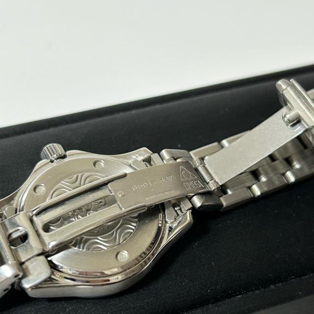 美品 オメガ シーマスター 6501/827 QZ ブルー文字盤 レディース 腕時計 動作確認済み < ブランド 美品 オメガ シーマスター 6501/827 QZ ブルー文字盤 レディース 腕時計 動作確認済み < ブランドの