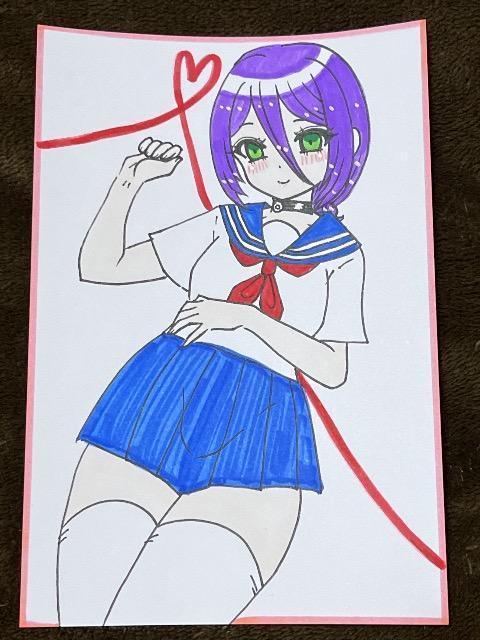 自作イラスト チェンソーマン レゼ ハガキサイズ 制服コスプレA < アニメ/コミック/キャラクター 自作イラスト チェンソーマン レゼ ハガキサイズ 制服コスプレA < アニメ/コミック/キャラクターの