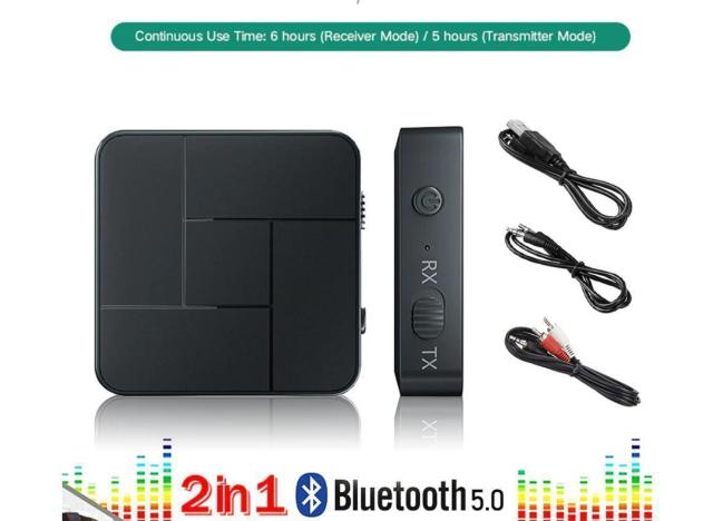 KN326 Bluetooth トランスミッター レシーバー 受信 送信 2-in-1 オーディオレシーバー テレビ 100 < 自動車/バイク KN326 Bluetooth トランスミッター レシーバー 受信 送信 2-in-1 オーディオレシーバー テレビ 100 < 自動車/バイク