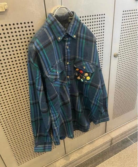 �Ò��@���B���e�[�W�@vintage �`�F�b�N�V���c�@�l���V���c�@�����C�N�@�����C�N�V���c�@�����@���h �� �j���t�@�b�V������ 