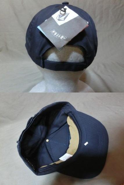 USA購入 ボルコム【VOLCOM】シンプルロゴ刺繍入りCAPネイビー < 男性ファッション  USA購入 ボルコム【VOLCOM】シンプルロゴ刺繍入りCAPネイビー < 男性ファッションの
