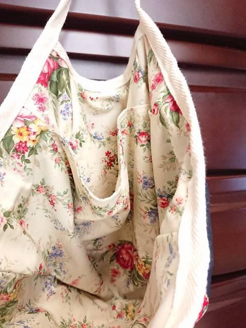 ハンドメイド グラニーバック  バラ 小 < 女性ファッション  ハンドメイド グラニーバック  バラ 小 < 女性ファッションの