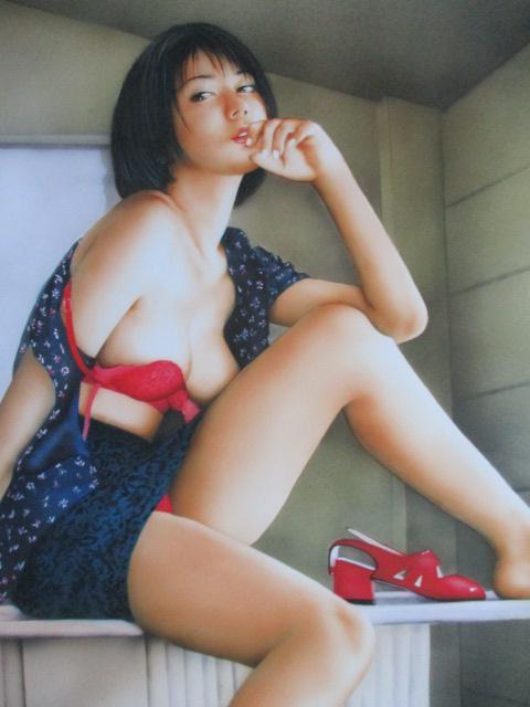 額装品を大特価出品!石川吾郎氏作「挑発する女」の限定版画、エディション、直筆サインあり < ホビー 額装品を大特価出品!石川吾郎氏作「挑発する女」の限定版画、エディション、直筆サインあり < ホビーの