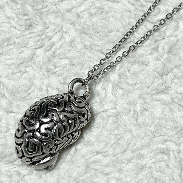 【新品】立体脳ミソネックレス☆ブレイン < 女性アクセサリー/時計  【新品】立体脳ミソネックレス☆ブレイン < 女性アクセサリー/時計の