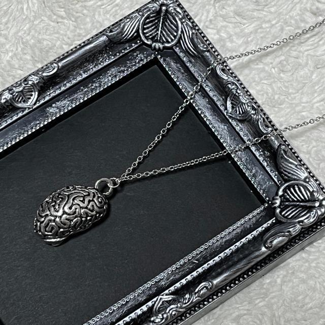 【新品】立体脳ミソネックレス☆ブレイン < 女性アクセサリー/時計  【新品】立体脳ミソネックレス☆ブレイン < 女性アクセサリー/時計の