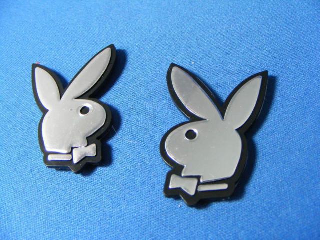 ● 懐かしい!PLAY BOY プレイボーイ 左右SET 凹凸仕様 CH/BLACK ABS製クロームメッキ エンブレム 新品● < 自動車/バイク ● 懐かしい!PLAY BOY プレイボーイ 左右SET 凹凸仕様 CH/BLACK ABS製クロームメッキ エンブレム 新品● < 自動車/バイク