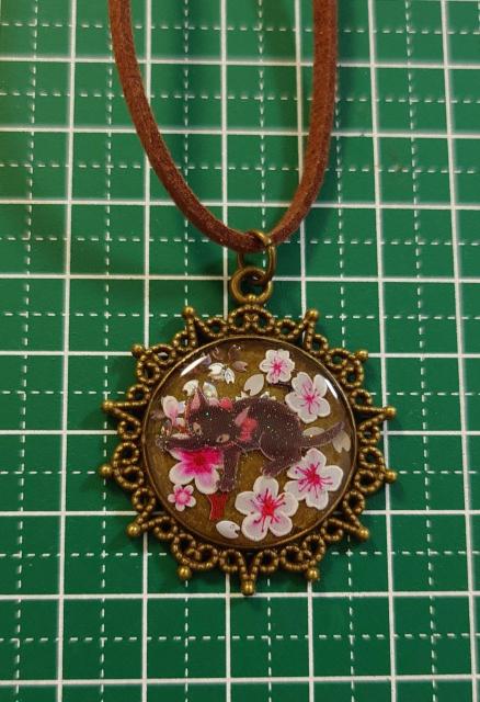 黒猫ちゃんレジンネックレス★かわいいネックレス   黒猫   黒猫アクセサリー   黒猫グッズ   ねこレジンネックレス   < 女性ファッション  黒猫ちゃんレジンネックレス★かわいいネックレス   黒猫   黒猫アクセサリー   黒猫グッズ   ねこレジンネックレス   < 女性ファッションの
