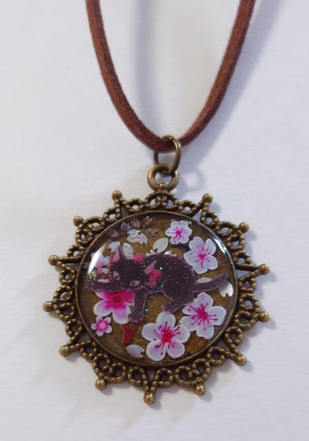 黒猫ちゃんレジンネックレス★かわいいネックレス   黒猫   黒猫アクセサリー   黒猫グッズ   ねこレジンネックレス   < 女性ファッション  黒猫ちゃんレジンネックレス★かわいいネックレス   黒猫   黒猫アクセサリー   黒猫グッズ   ねこレジンネックレス   < 女性ファッションの