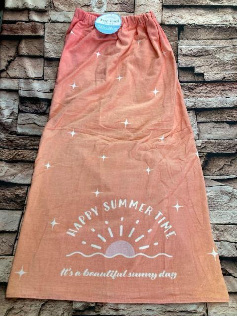 送料無料!色々な用途に! 100cm丈 綿100% 人気のファンシー柄 ロングラップタオルA柄(画像から)1枚 < 女性ファッション 送料無料!色々な用途に! 100cm丈 綿100% 人気のファンシー柄 ロングラップタオルA柄(画像から)1枚 < 女性ファッションの