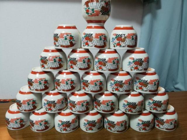 昭和レトロ 湯呑み 26客セット < インテリア/ライフ 昭和レトロ 湯呑み 26客セット < インテリア/ライフの