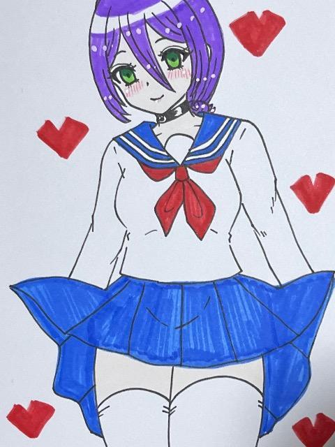 自作イラスト チェンソーマン レゼ ハガキサイズ 制服コスプレB < アニメ/コミック/キャラクター 自作イラスト チェンソーマン レゼ ハガキサイズ 制服コスプレB < アニメ/コミック/キャラクターの