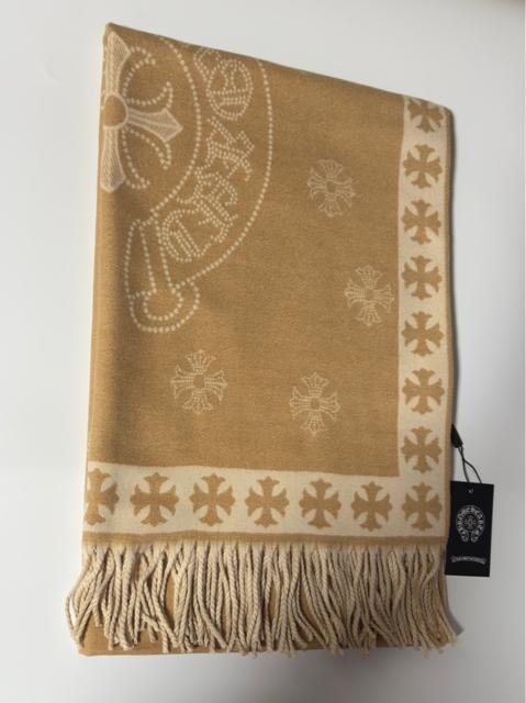 新品未使用クロムハーツ 柄chクロス ホースシューストールマフラー 大判 < 男性ファッション 新品未使用クロムハーツ 柄chクロス ホースシューストールマフラー 大判 < 男性ファッションの