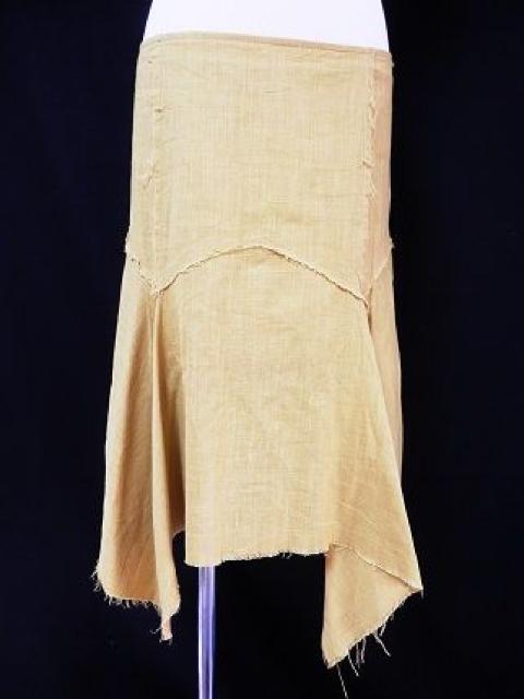 カーキサファリアシンメトリーミディアムスカートEGOIST < ブランド カーキサファリアシンメトリーミディアムスカートEGOIST < ブランドの