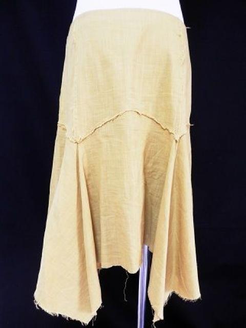 カーキサファリアシンメトリーミディアムスカートEGOIST < ブランド カーキサファリアシンメトリーミディアムスカートEGOIST < ブランドの