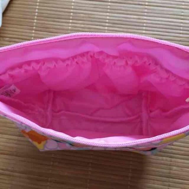 ディズニー・ツムツムキャラクター柄ポーチ。ピンク < 女性ファッション ディズニー・ツムツムキャラクター柄ポーチ。ピンク < 女性ファッションの