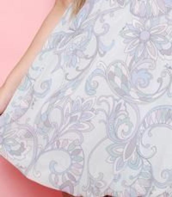 MARS☆幾何学柄シフォンバルーンワンピ☆ブルー☆新品同様 < ブランド MARS☆幾何学柄シフォンバルーンワンピ☆ブルー☆新品同様 < ブランドの