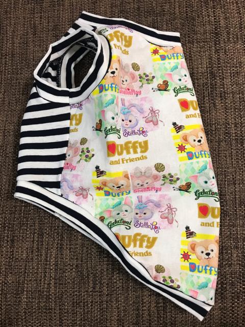 ★ハンドメイド ダッフィーフレンズ シャツ ボーダー 犬服 L★ < ペット/手芸/園芸  ★ハンドメイド ダッフィーフレンズ シャツ ボーダー 犬服 L★ < ペット/手芸/園芸の