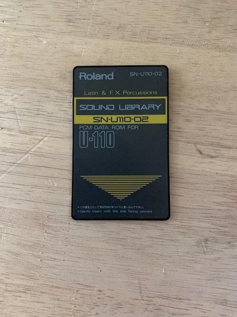 Roland@SN-U110-02@@SOUND LIBRARY@Õi  zr[ 