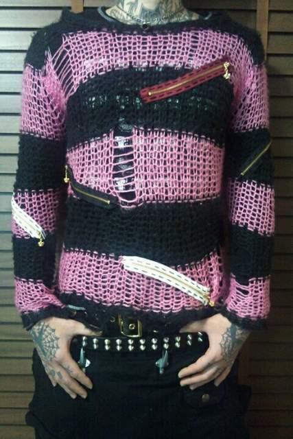 即決トライブワークスジップモヘアセーター!ゴシックパンクhideSEXピストルズ666 < 男性ファッション 即決トライブワークスジップモヘアセーター!ゴシックパンクhideSEXピストルズ666 < 男性ファッションの