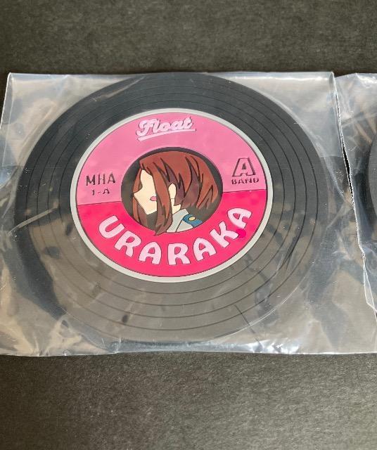 僕のヒーローアカデミア☆ヒロアカデク×お茶子レコード型ラバーコースター2個セット < アニメ/コミック/キャラクター 僕のヒーローアカデミア☆ヒロアカデク×お茶子レコード型ラバーコースター2個セット < アニメ/コミック/キャラクターの