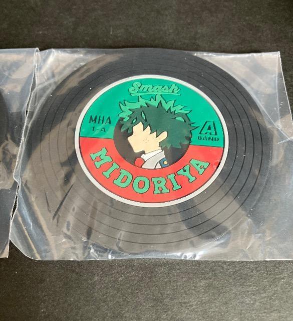 僕のヒーローアカデミア☆ヒロアカデク×お茶子レコード型ラバーコースター2個セット < アニメ/コミック/キャラクター 僕のヒーローアカデミア☆ヒロアカデク×お茶子レコード型ラバーコースター2個セット < アニメ/コミック/キャラクターの