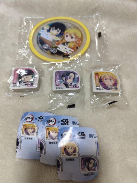 くら寿司×鬼滅の刃 ラバーコースター 消しゴム < アニメ/コミック/キャラクター くら寿司×鬼滅の刃 ラバーコースター 消しゴム < アニメ/コミック/キャラクターの