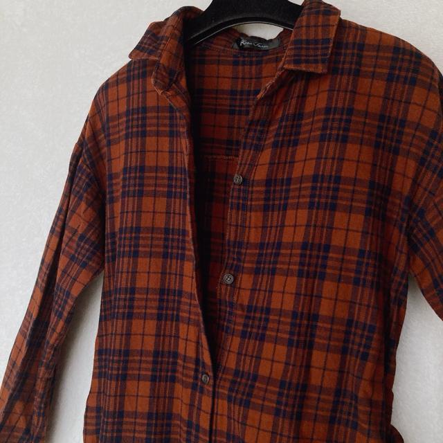 チェック柄 長袖 シャツ ミモレ丈 ロング ワンピース M 古着 ウエストベルト N2m < 女性ファッション チェック柄 長袖 シャツ ミモレ丈 ロング ワンピース M 古着 ウエストベルト N2m < 女性ファッションの