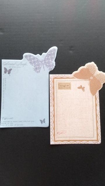 蝶々デザイン バラメモ・デザインペーパー 6種類6枚 < インテリア/ライフ 蝶々デザイン バラメモ・デザインペーパー 6種類6枚 < インテリア/ライフの