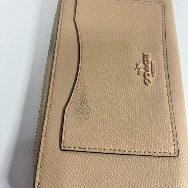 COACH コーチ ラウンドファスナー 長財布 ベージュ レディース < ブランド COACH コーチ ラウンドファスナー 長財布 ベージュ レディース < ブランドの