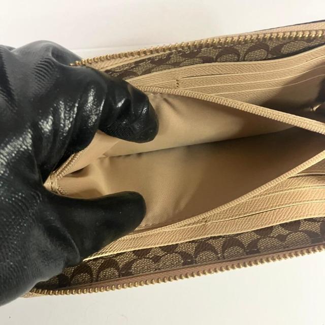 COACH コーチ ラウンドファスナー 長財布 ベージュ レディース < ブランド COACH コーチ ラウンドファスナー 長財布 ベージュ レディース < ブランドの