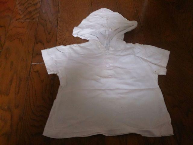 80 アカチャン本舗 白 パーカーTシャツ < キッズ/ベビー 80 アカチャン本舗 白 パーカーTシャツ < キッズ/ベビーの