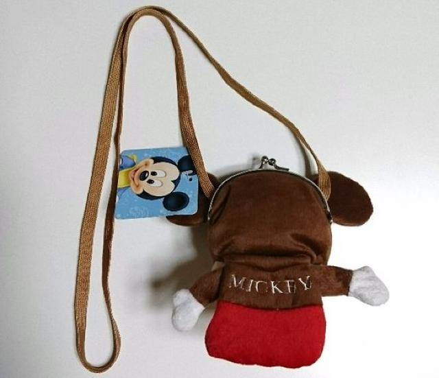 ミッキーマウス★ぬいぐるみ風 がま口 ミニ ポシェット < アニメ/コミック/キャラクター ミッキーマウス★ぬいぐるみ風 がま口 ミニ ポシェット < アニメ/コミック/キャラクターの