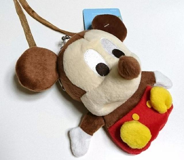 ミッキーマウス★ぬいぐるみ風 がま口 ミニ ポシェット < アニメ/コミック/キャラクター ミッキーマウス★ぬいぐるみ風 がま口 ミニ ポシェット < アニメ/コミック/キャラクターの