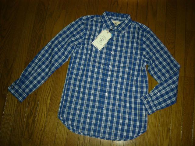 新品 AIGLE エーグル DFT オックスフォード チェックシャツ S 青 長袖 < ブランド 新品 AIGLE エーグル DFT オックスフォード チェックシャツ S 青 長袖 < ブランドの