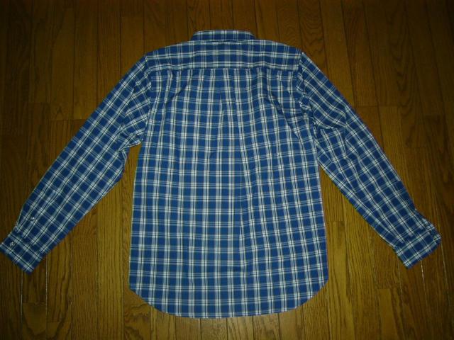 新品 AIGLE エーグル DFT オックスフォード チェックシャツ S 青 長袖 < ブランド 新品 AIGLE エーグル DFT オックスフォード チェックシャツ S 青 長袖 < ブランドの