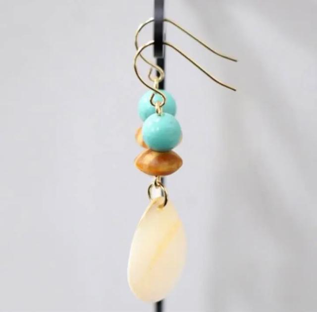 ティアドロッププレートピアス < 女性アクセサリー/時計  ティアドロッププレートピアス < 女性アクセサリー/時計の