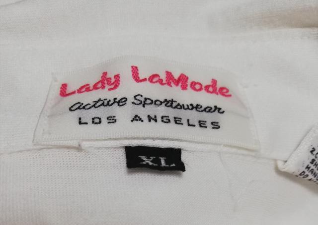 学生服 ポロシャツ 白 日本製 Lady LaMode 古着 XL < 男性ファッション  学生服 ポロシャツ 白 日本製 Lady LaMode 古着 XL < 男性ファッションの