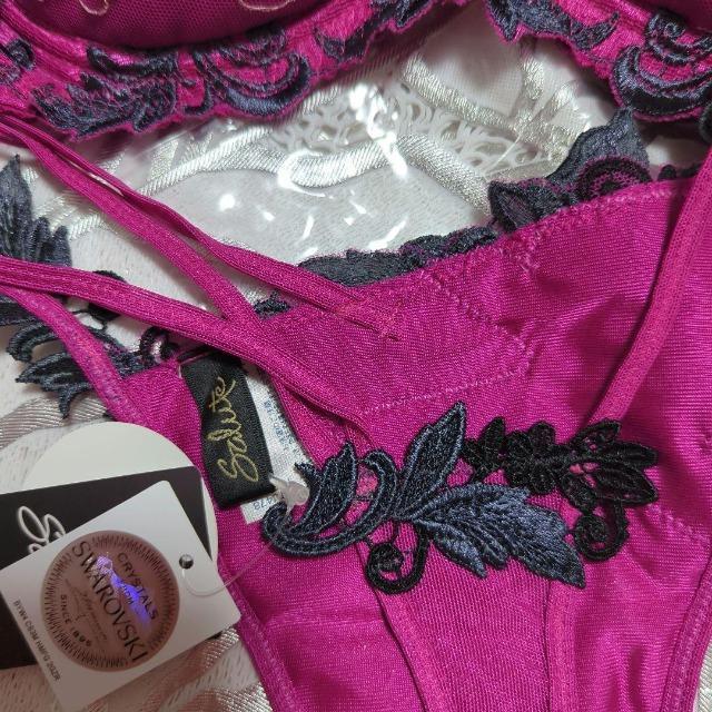 Wacoal/ワコール/salute/サルート/店舗限定/78G/歌舞伎/G65&ソングTバックショーツ/VI/稀少サイズ < 女性ファッション  Wacoal/ワコール/salute/サルート/店舗限定/78G/歌舞伎/G65&ソングTバックショーツ/VI/稀少サイズ < 女性ファッションの