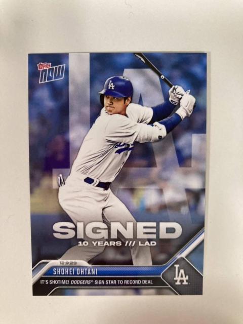 2023 Topps Now 大谷翔平 ロサンゼルス ドジャース 初カード裏はホログラム付き その6 らくらくゆうパケット発送可 < レジャー/スポーツ 2023 Topps Now 大谷翔平 ロサンゼルス ドジャース 初カード裏はホログラム付き その6 らくらくゆうパケット発送可 < レジャー/スポーツの