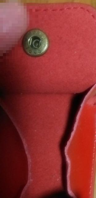 オレンジ 赤 本革 ミニサイフ 小さなコインケース < 女性ファッション  オレンジ 赤 本革 ミニサイフ 小さなコインケース < 女性ファッションの