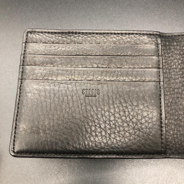 即決 CYPRIS キプリス 二つ折り財布 ブラック < 男性ファッション  即決 CYPRIS キプリス 二つ折り財布 ブラック < 男性ファッションの