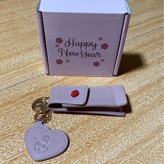 新品未使用品☆うさぎたんオリジナルミラー付リップケースキーホルダー < 香水/コスメ/ネイル  新品未使用品☆うさぎたんオリジナルミラー付リップケースキーホルダー  < 香水/コスメ/ネイルの