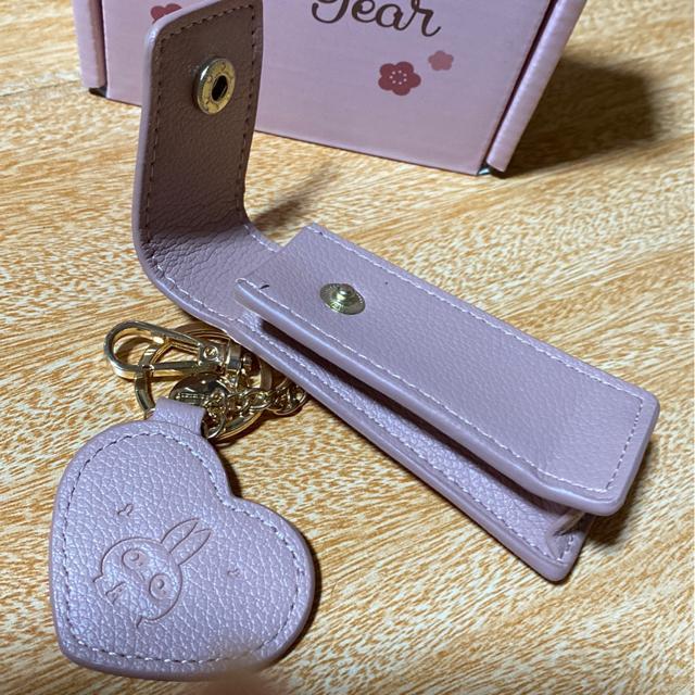 新品未使用品☆うさぎたんオリジナルミラー付リップケースキーホルダー < 香水/コスメ/ネイル  新品未使用品☆うさぎたんオリジナルミラー付リップケースキーホルダー < 香水/コスメ/ネイルの