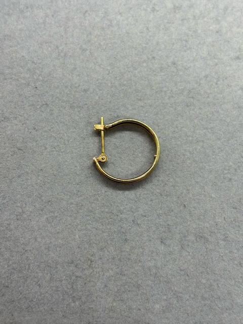 即決 K18 ゴールド ピアス 片耳のみ < 女性アクセサリー/時計  即決 K18 ゴールド ピアス 片耳のみ < 女性アクセサリー/時計の