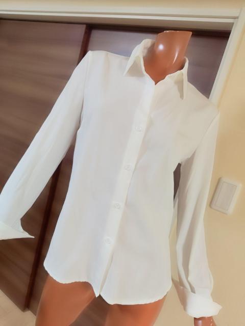 美品★xs〜M★白シャツ+黒ニットベストワンピース★2点セット★ < 女性ファッション  美品★xs〜M★白シャツ+黒ニットベストワンピース★2点セット★ < 女性ファッションの