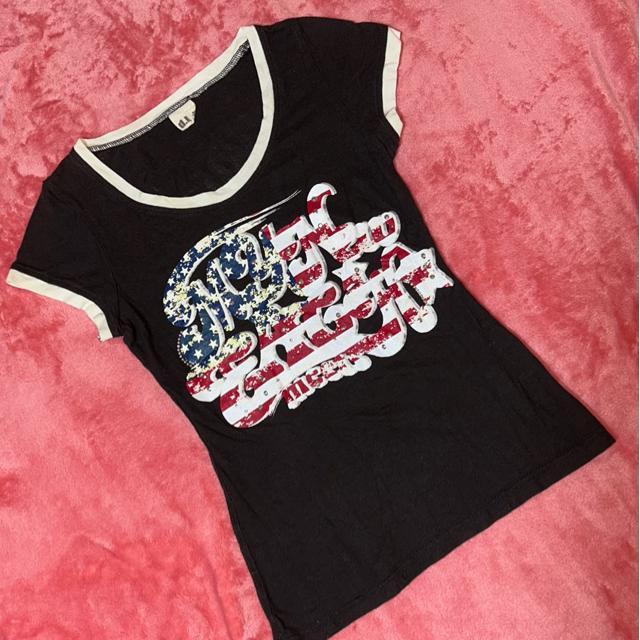 d.i.a.  カラープリント ビジュー  細身Tシャツ < ブランド  d.i.a.  カラープリント ビジュー  細身Tシャツ  < ブランドの