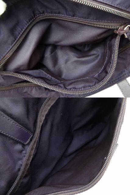 PRADA プラダ BN1069 VELA SPORT ナイロン トートバッグ 三角プレート INDACO藍色系<USED> < ブランド PRADA プラダ BN1069 VELA SPORT ナイロン トートバッグ 三角プレート INDACO藍色系<USED> < ブランドの