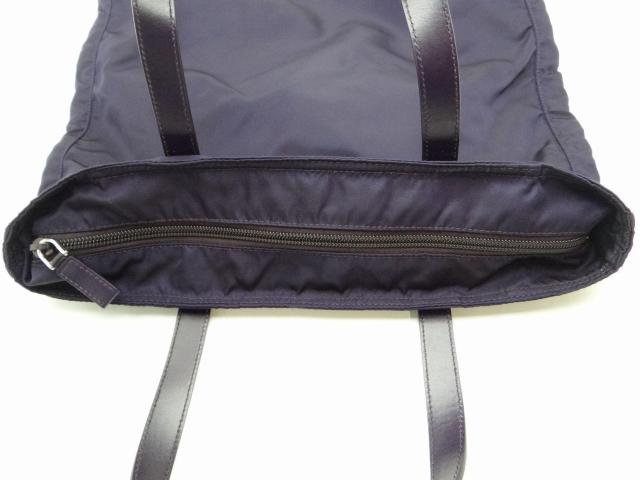PRADA プラダ BN1069 VELA SPORT ナイロン トートバッグ 三角プレート INDACO藍色系<USED> < ブランド PRADA プラダ BN1069 VELA SPORT ナイロン トートバッグ 三角プレート INDACO藍色系<USED> < ブランドの