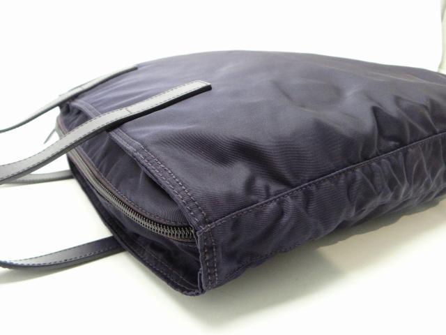 PRADA プラダ BN1069 VELA SPORT ナイロン トートバッグ 三角プレート INDACO藍色系<USED> < ブランド PRADA プラダ BN1069 VELA SPORT ナイロン トートバッグ 三角プレート INDACO藍色系<USED> < ブランドの